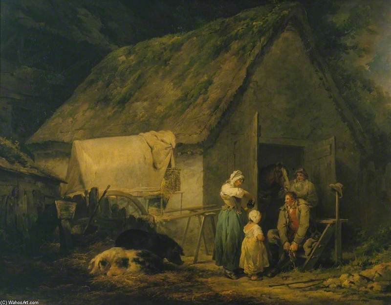 Higglers Preparing For Market — Джордж Морленд