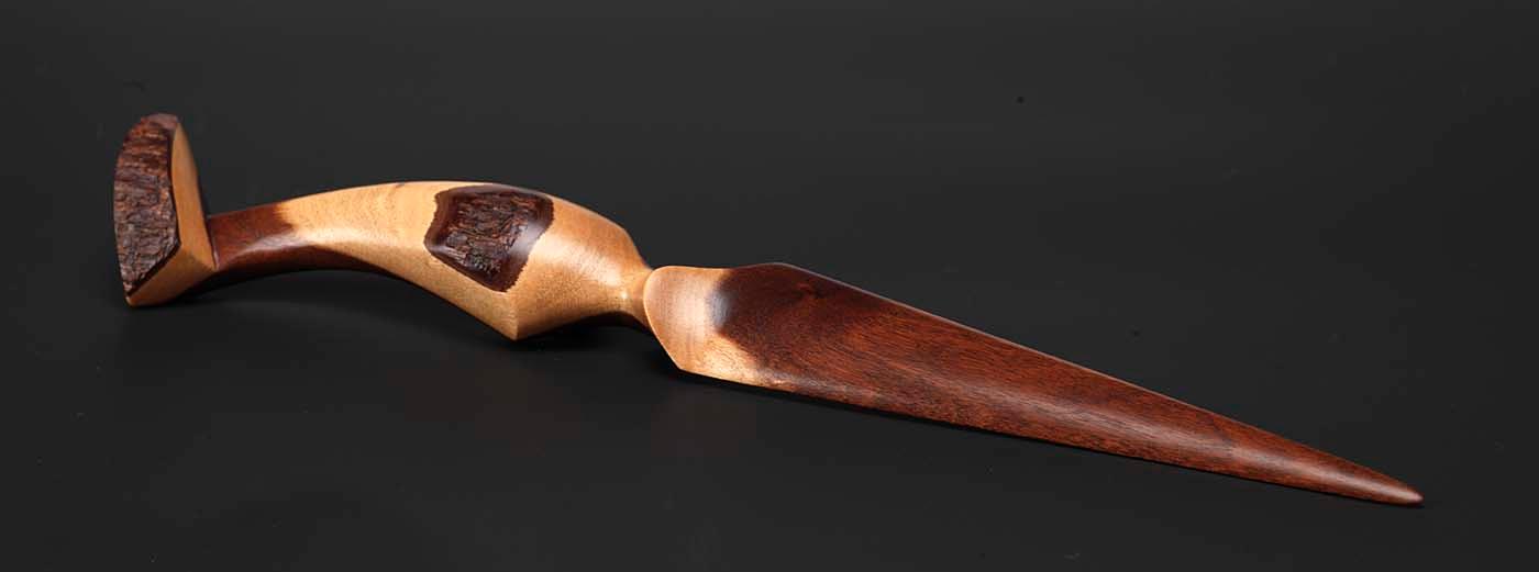 Australian Rosewood Letter Opener — Norm Sartorius
