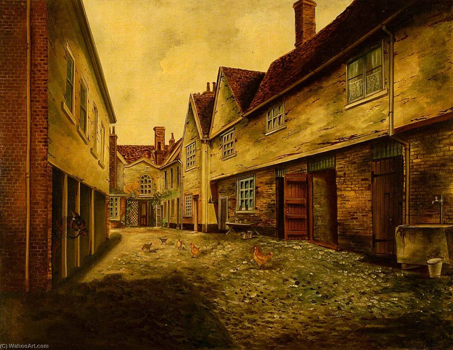 'coach And Horses' Yard, Upper Brook Street, Ipswich — William John Leggett