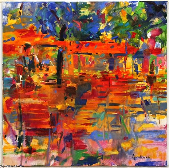 Falling Leaves, Paris — Peter Graham Li