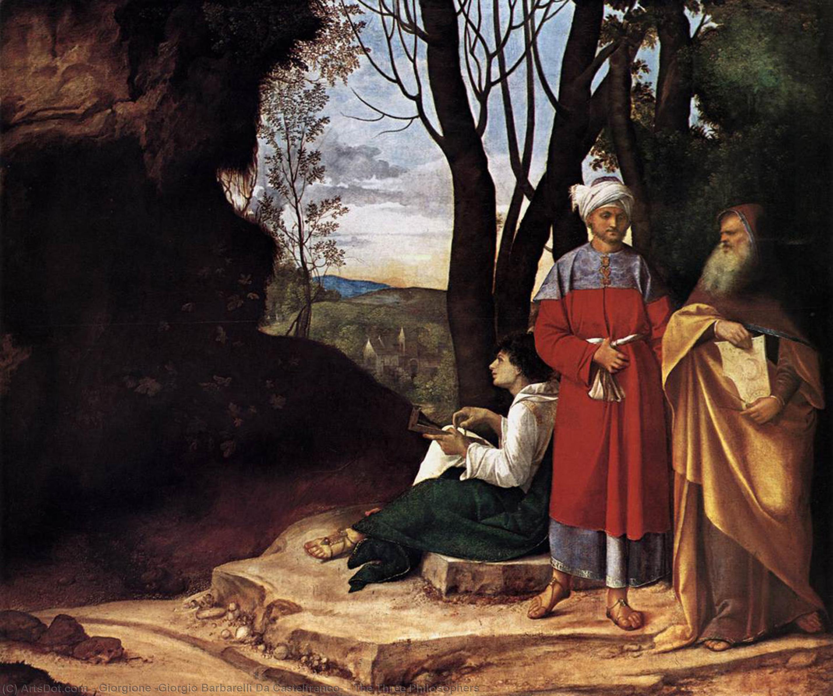 Los Tres Filósofos — Giorgione