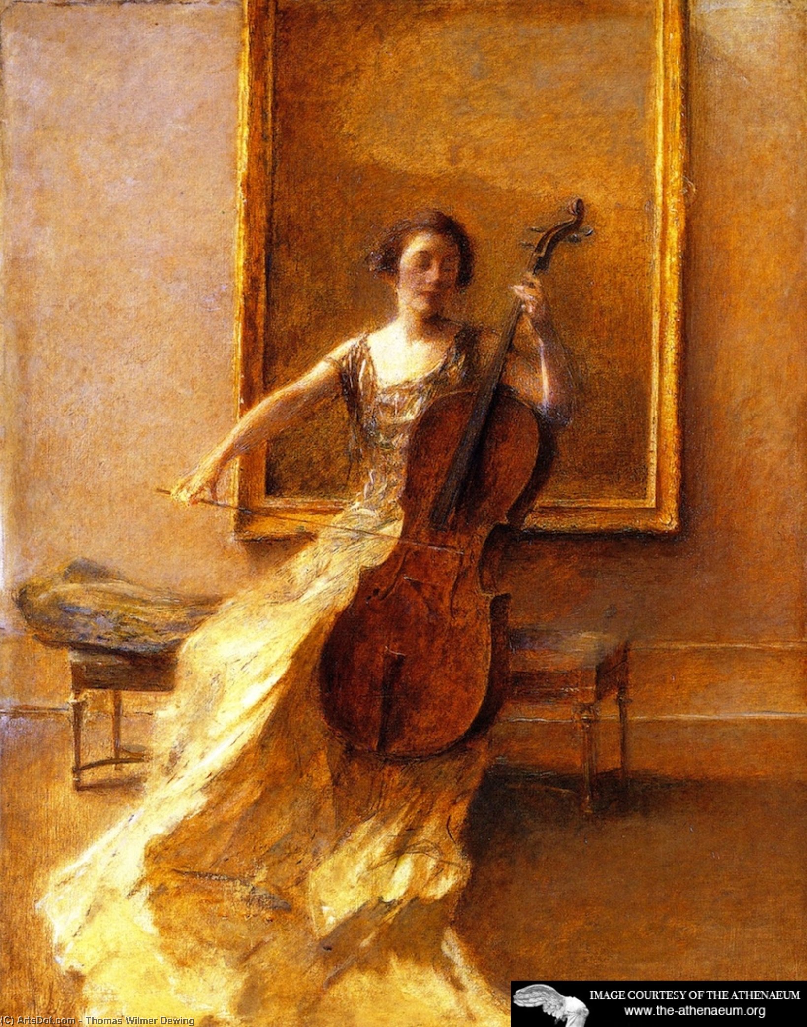 Lady With A Cello — Томас Уилмер Дьюинг