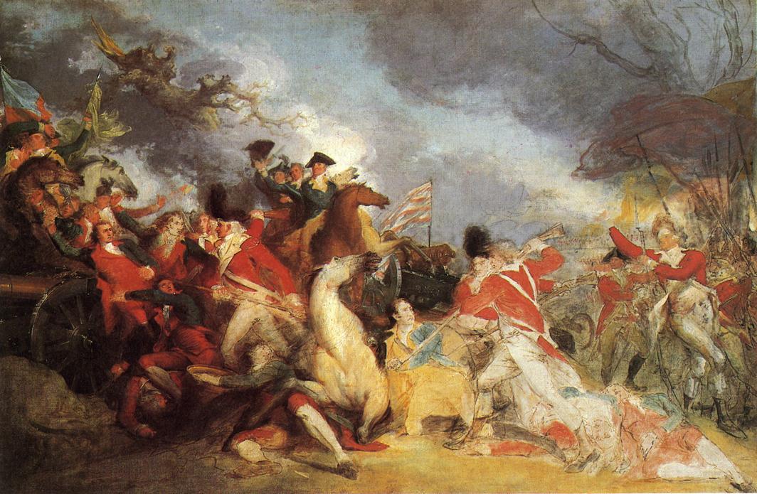 The Death Of General Mercer At The Battle Of Princeton (unfinished Version) — John Trumbull