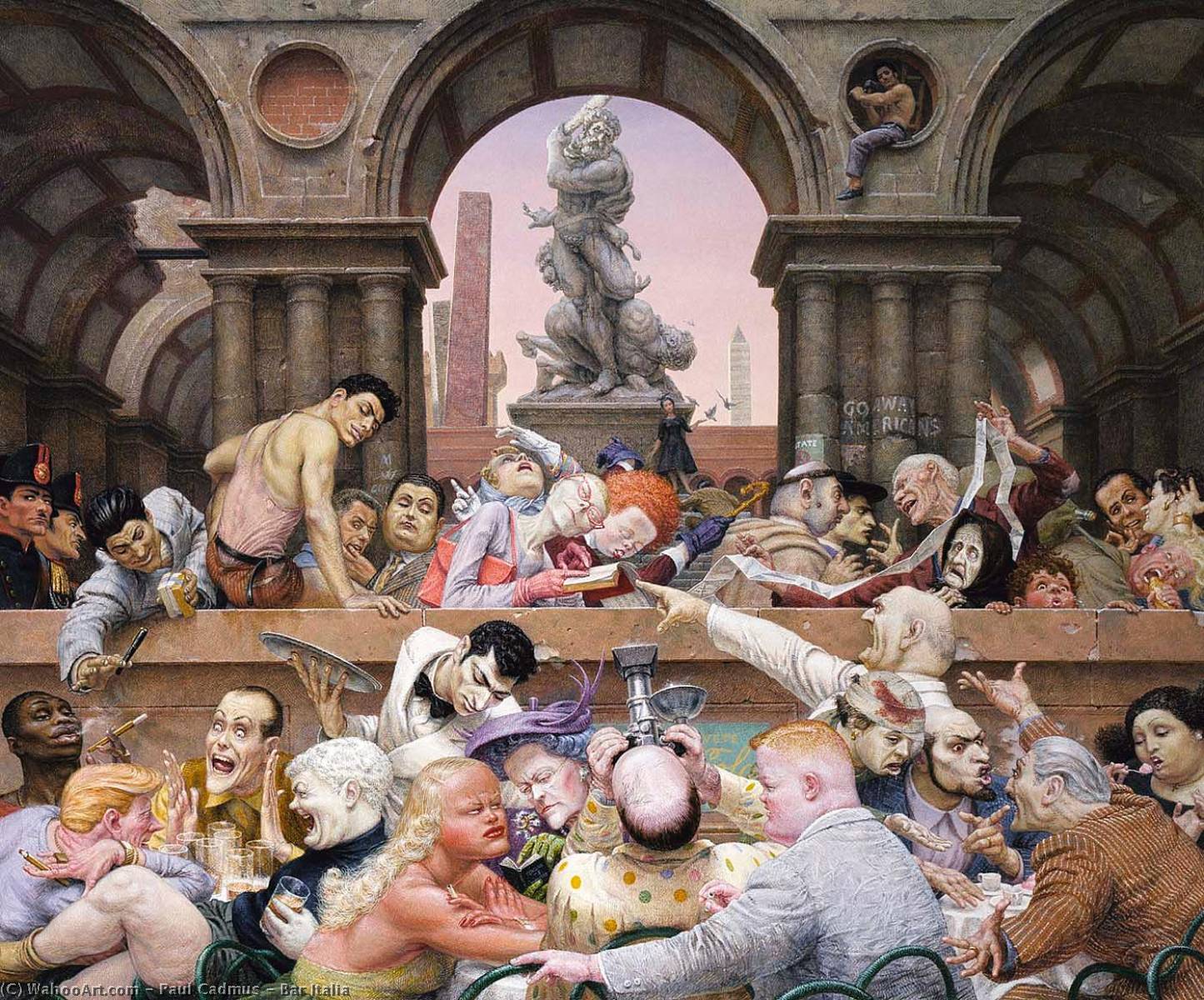 Bar Italia — Paul Cadmus