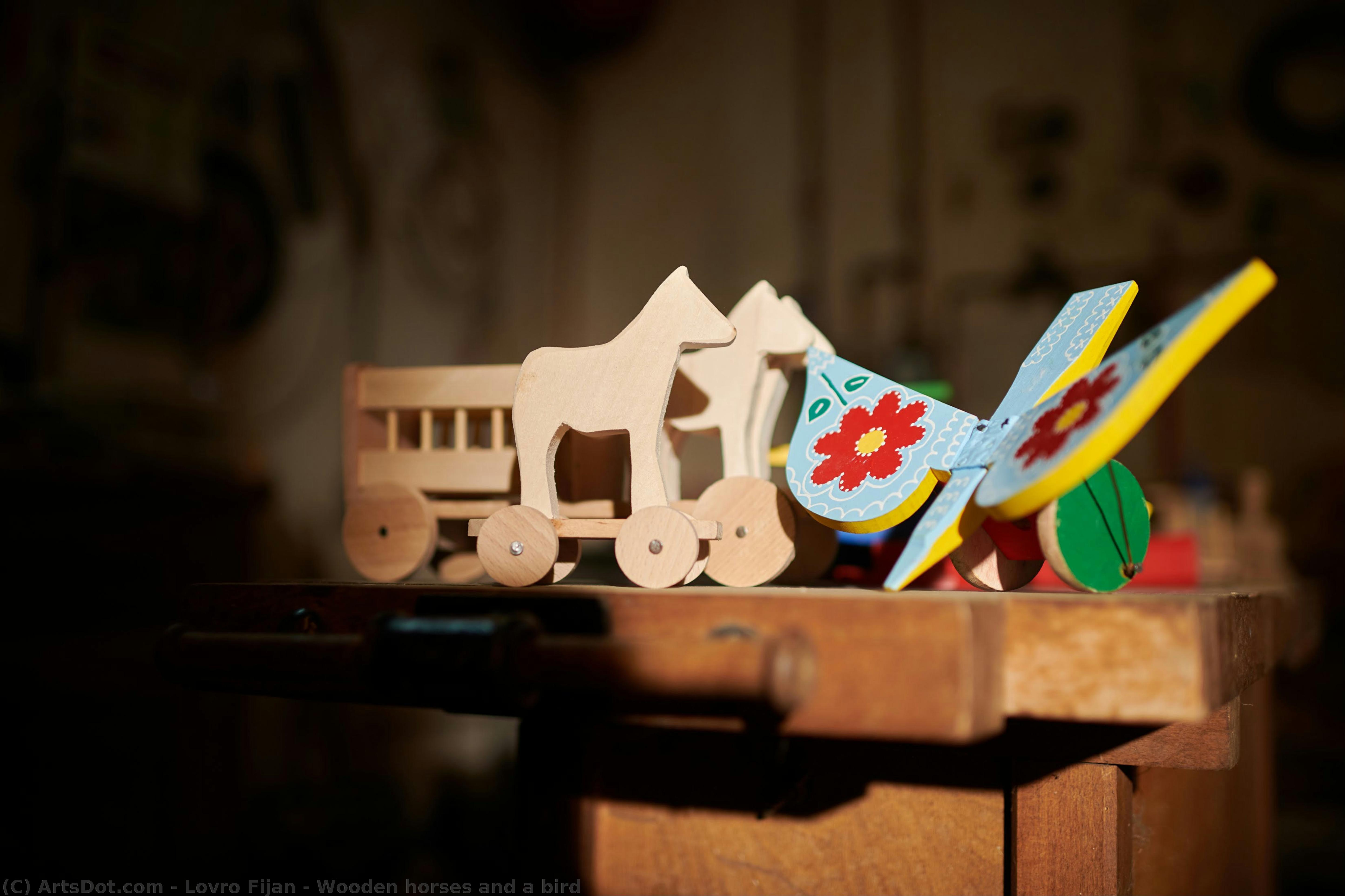 Wooden Horses And A Bird — Lovro Fijan