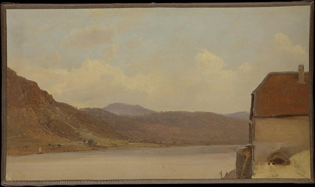 Rhine Landscape — Vilhelm Peter Carl Petersen
