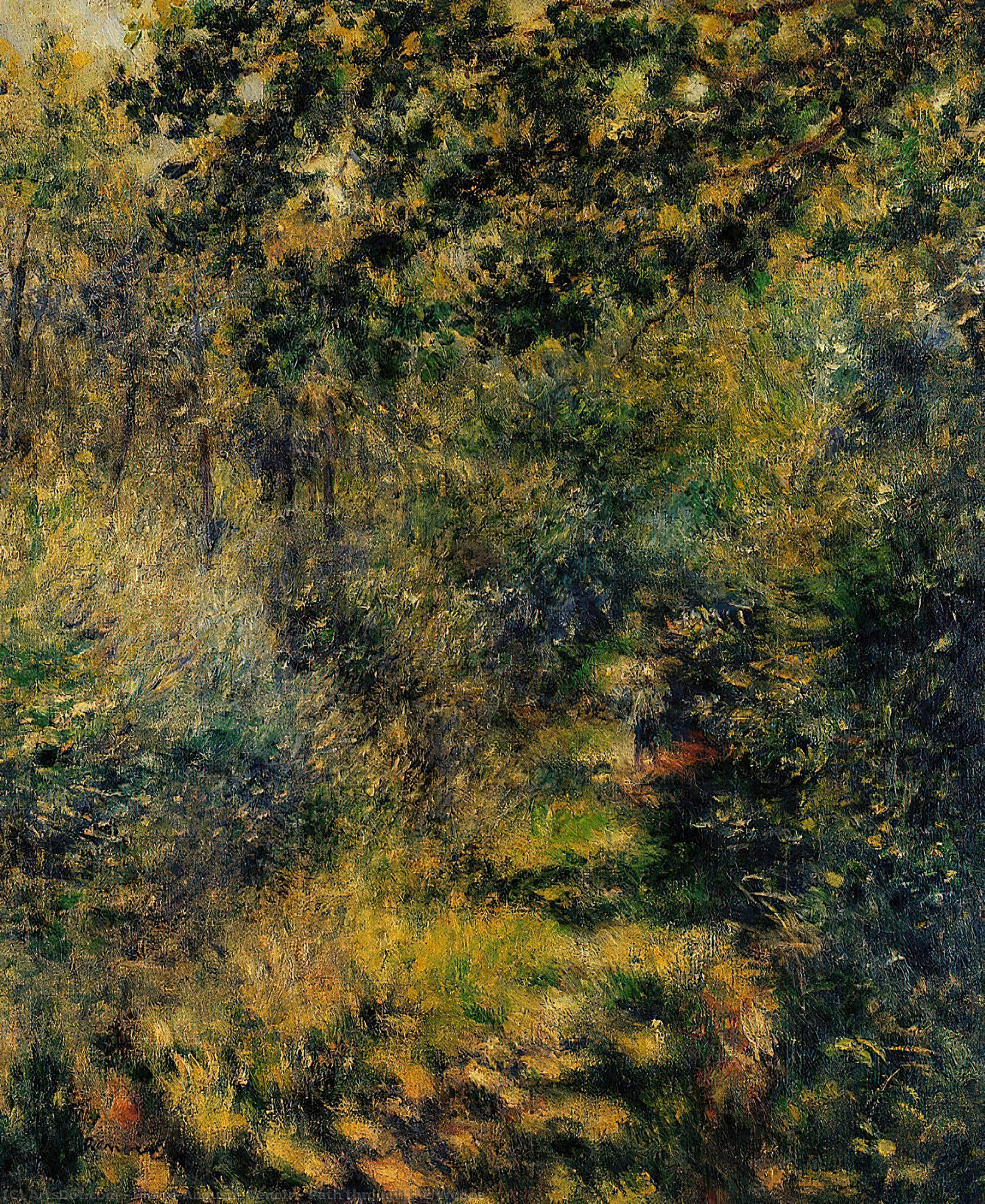 Path Through The Woods — Пьер-огюст Ренуар