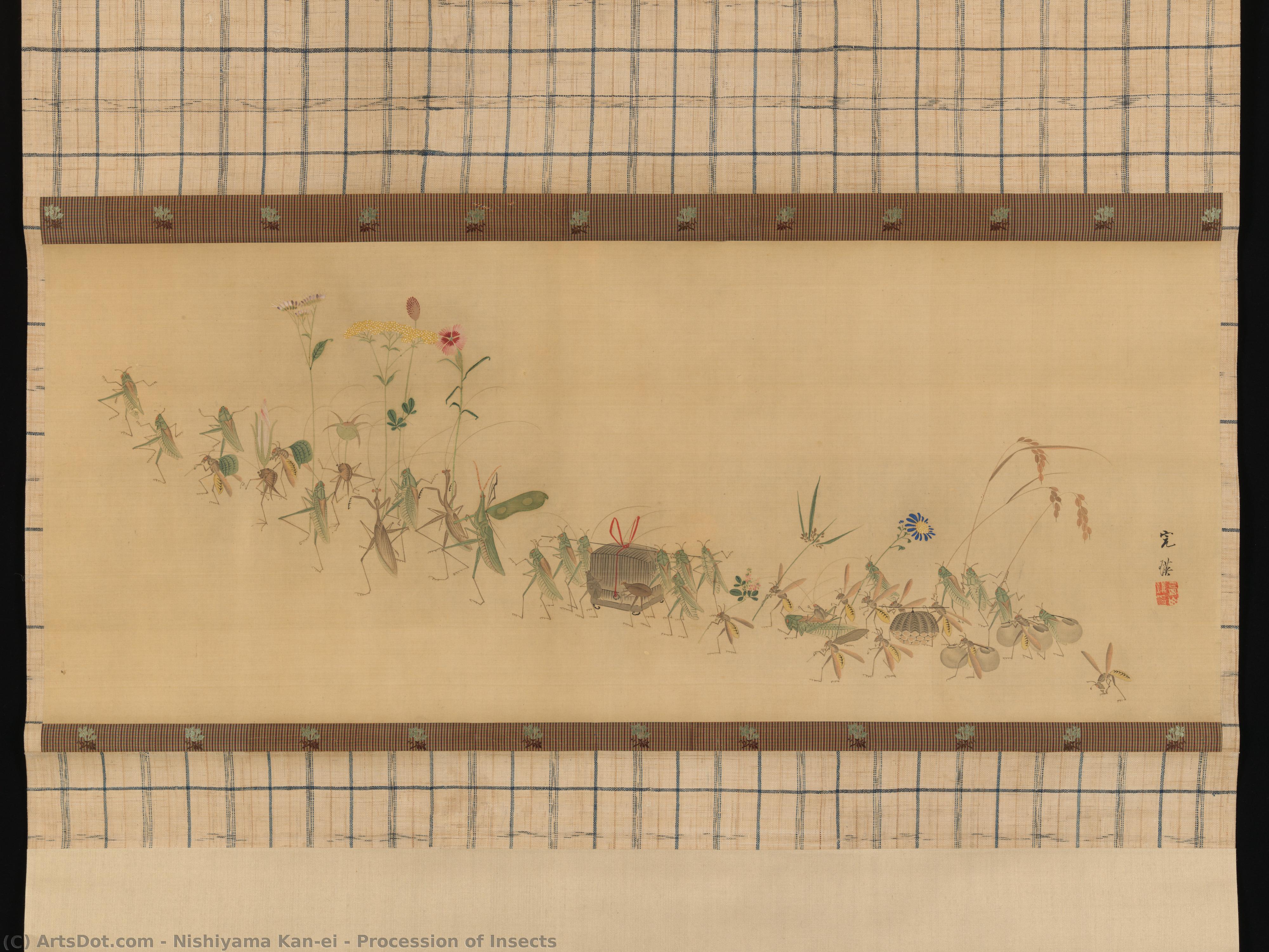 Procession Of Insects — Nishiyama Kan’éi