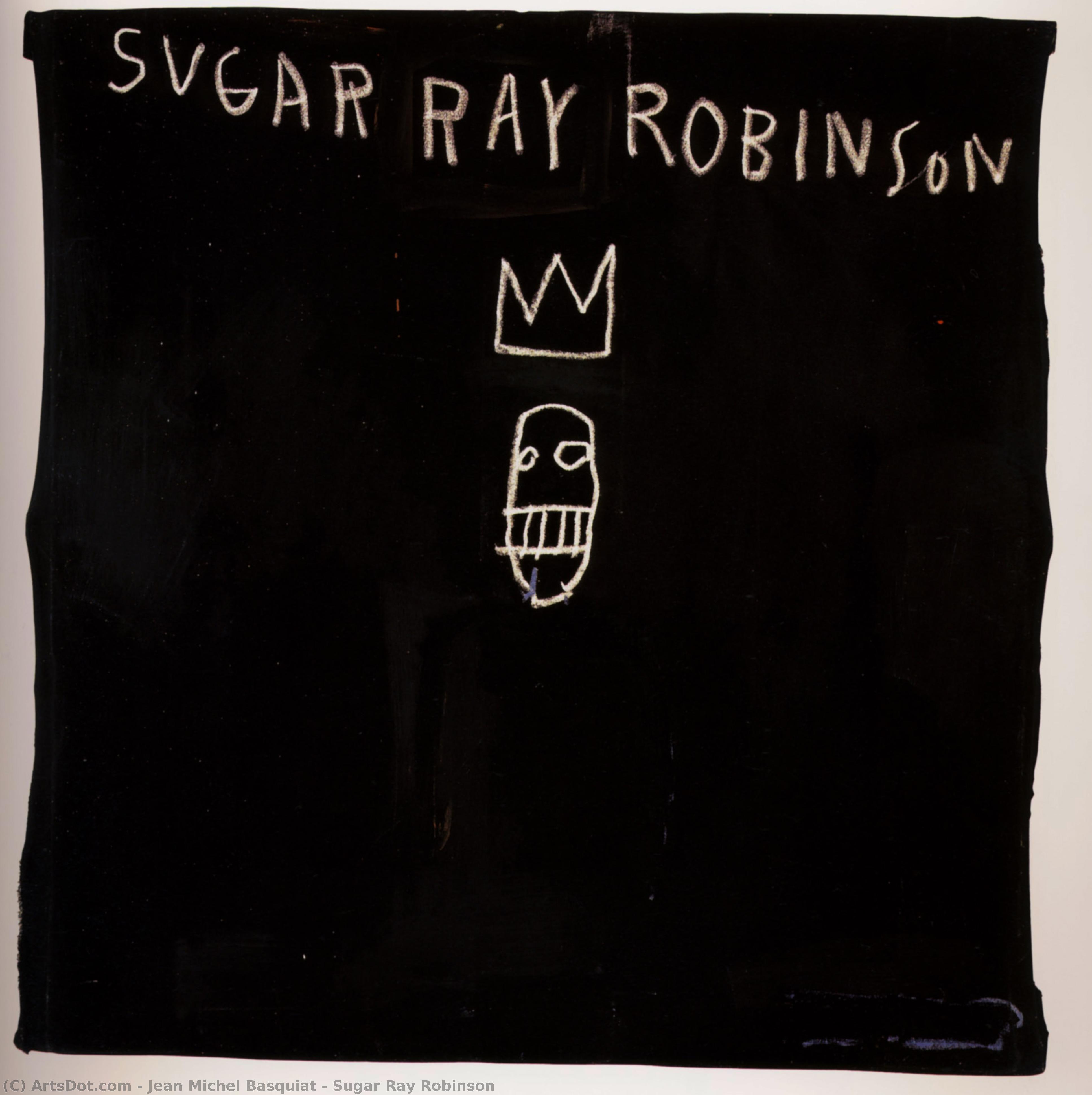 Sugar Ray Robinson — Jean Michel Basquiat
