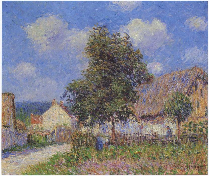 Small Farm At Vaudreuil — Gustave Loiseau