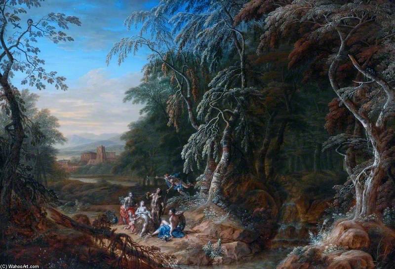 The Judgement Of Paris — Johann Georg Platzer