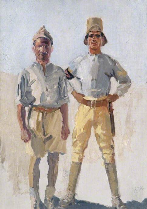 Military Policemen In Palestine — Thomas Cantrell Dugdale