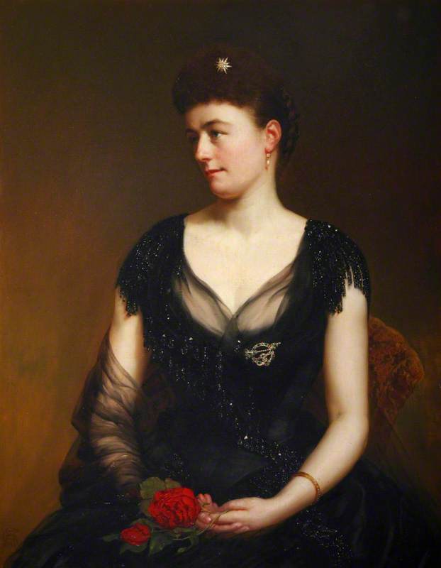 Julia Stanton (d.1925), Viscountess Dillon Of Costello Gallin — Sigismund Christian Hubert Goetze