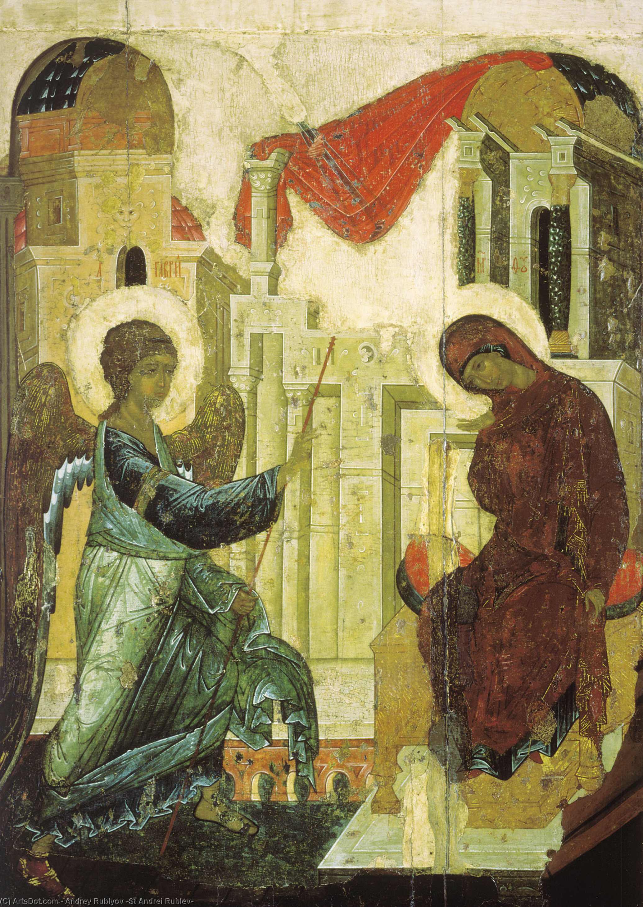 Annunciation — Андрей Рублев