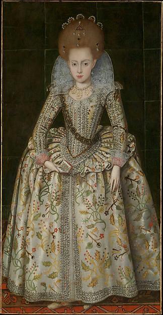 Princess Elizabeth (1596 1662), Later Queen Of Bohemia — Robert Peake The Elder
