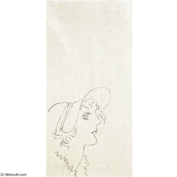 Portrait Of Gladys Cooper — Léonard Tsuguharu Foujita