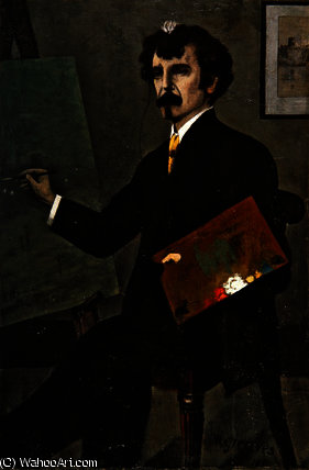 Portrait Of Whistler At His Easel — Valter Grifs