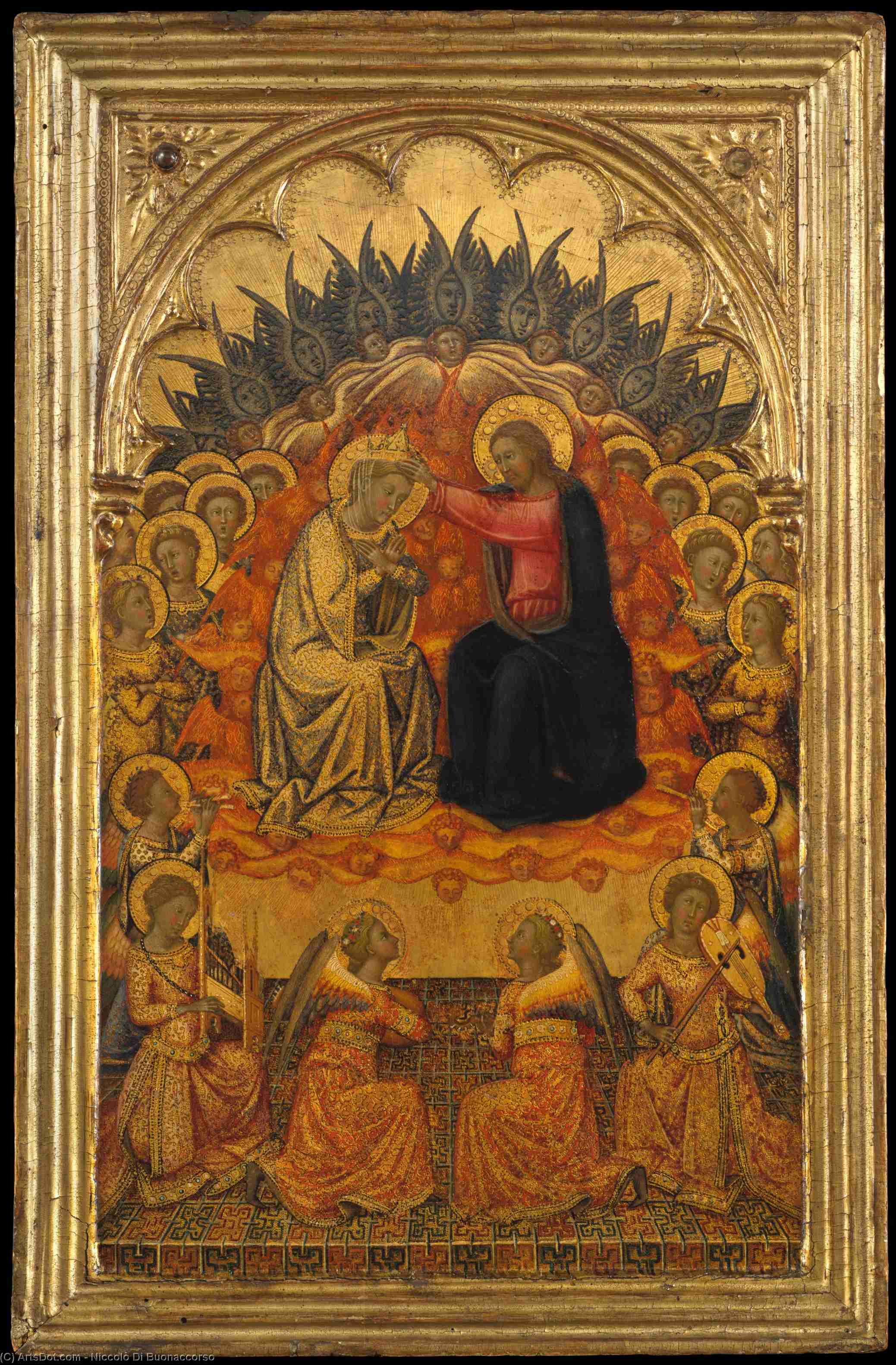 Coronation Of The Virgin — Niccolò Di Buonaccorso