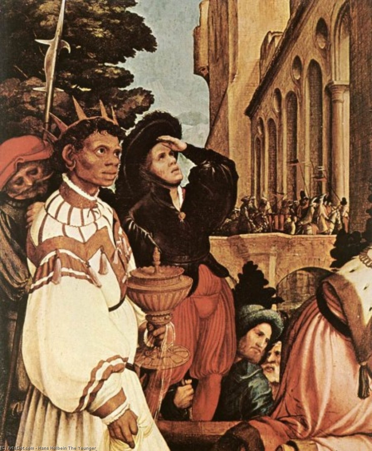 Oberrieder Altarpieze (detail) — Hans Holbein Der Jüngere