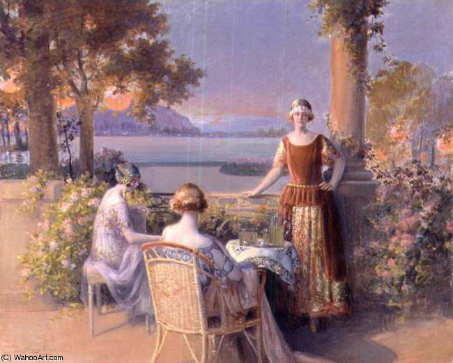 Sipping Lemonade By The Lake — Delphin Enjolras
