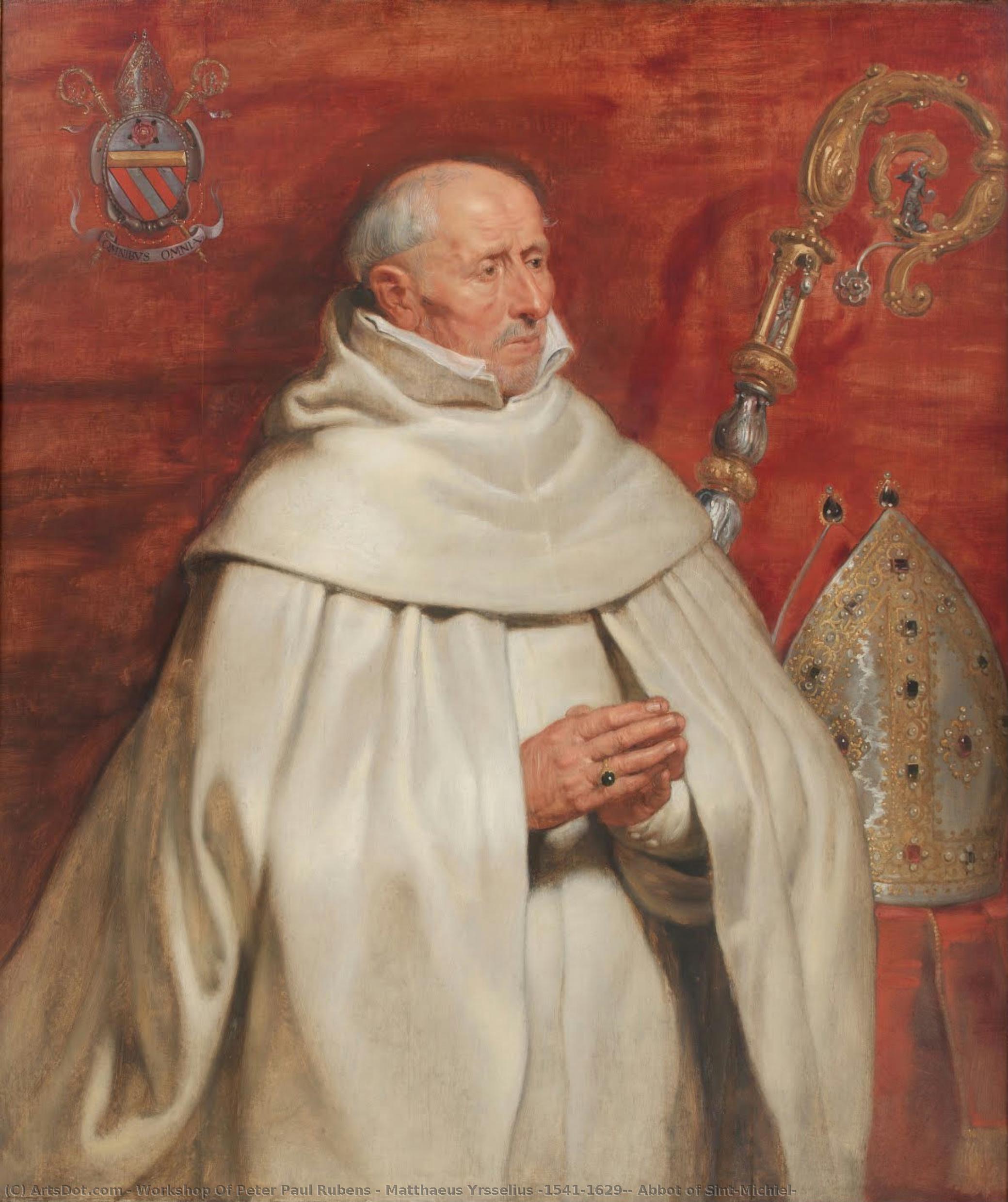 Matthaeus Yrsselius (1541-1629), Abbot Of Sint-michiel — Radionica Petra Pavla Rubensa