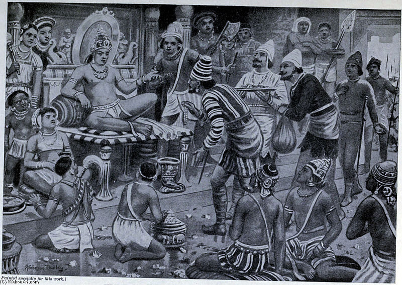 Pulikesin Ii, The Chalukhaya, Receives Envoys From Persia — Ambrose Dudley