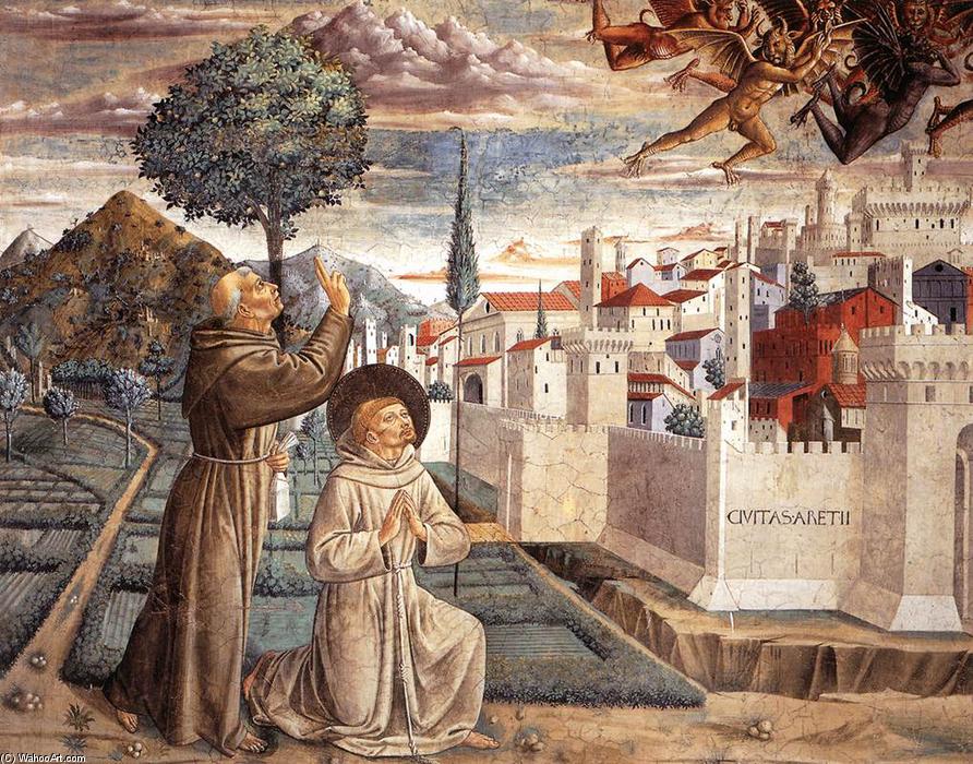 Scenes From The Life Of St Francis (scene 6, North Wall) — Benozzo Gozzoli