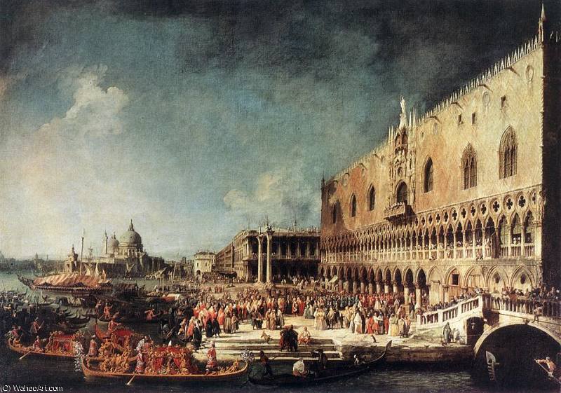 Arrival Of The French Ambassador In Venice — Canaletto