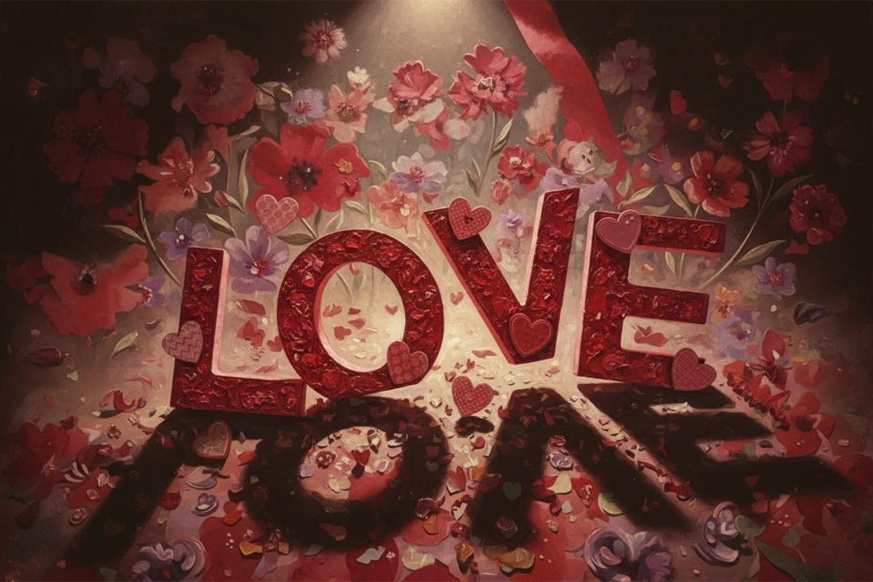Ephemeral Bloom: Love Illuminated — Jacques Villedieu