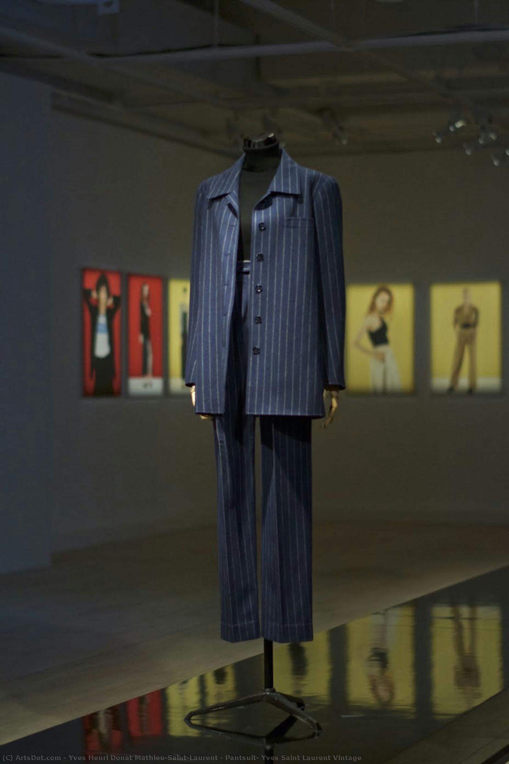 Pantsuit, Yves Saint Laurent Vintage — Yves Saint Laurent