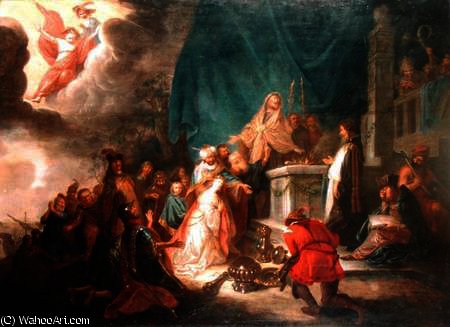 The Sacrifice Of Iphigenia — Jacob Willemsz De Wet
