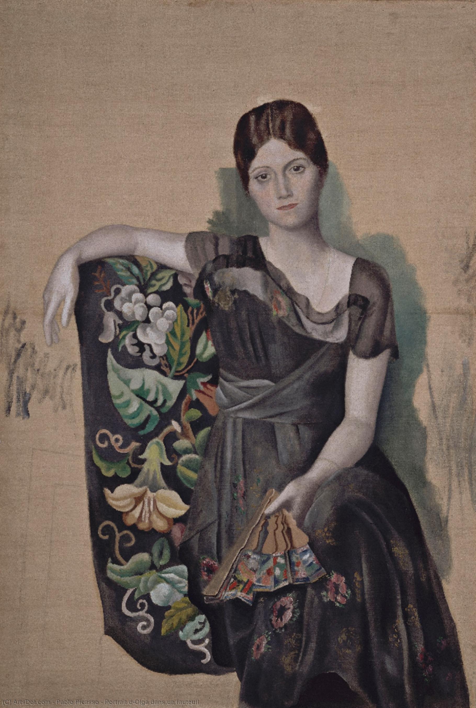 Portrait D'olga Dans Un Fauteuil — Pablo Picasso