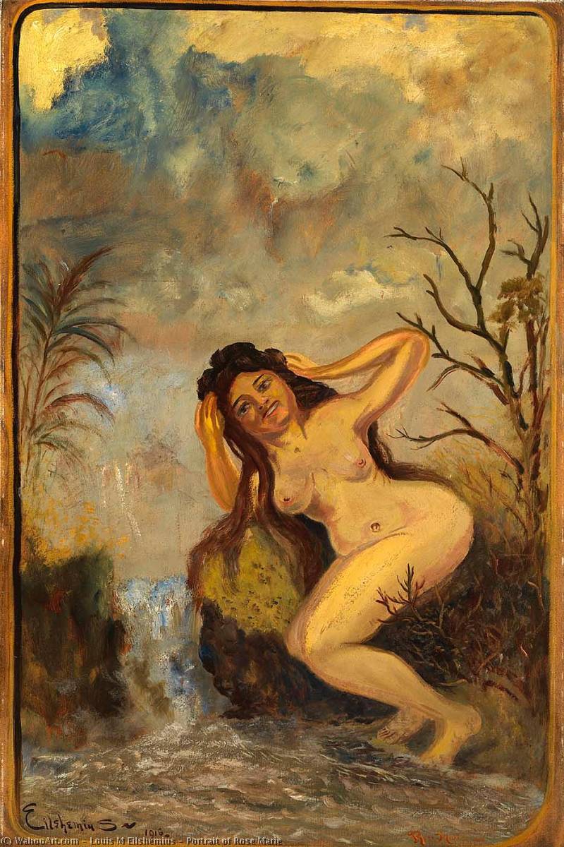 Portrait Of Rose Marie — Louis Michel Eilshemius