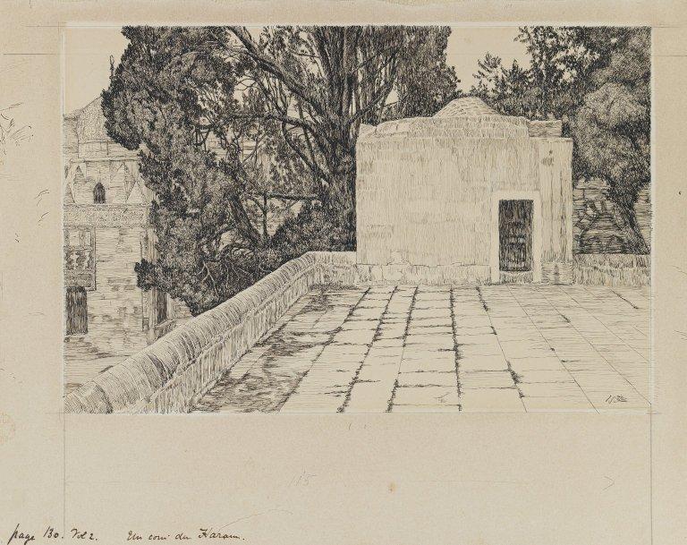 A Corner Of The Haram — Jacques Joseph Tissot