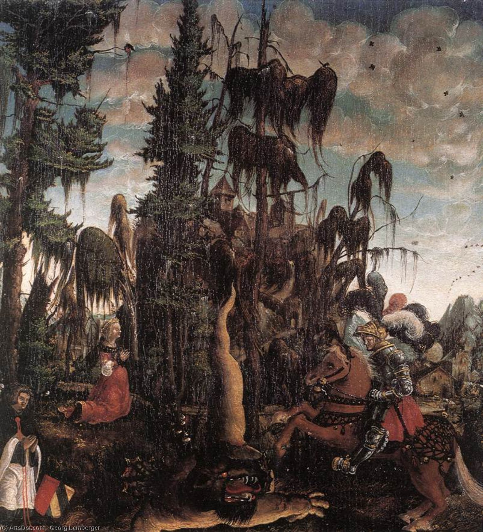 St George Freeing The Princess — Georg Lemberger
