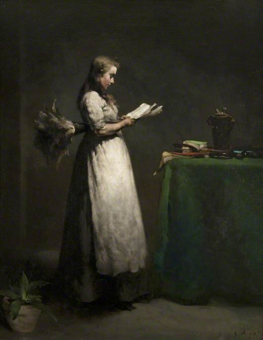 The Studious Servant — Theodule Augustine Ribot