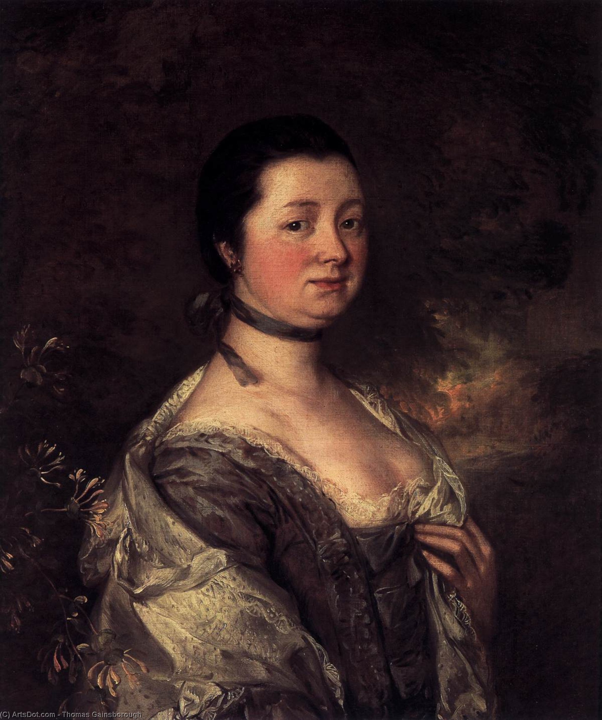 The Artist's Wife — Thomas Gainsborough