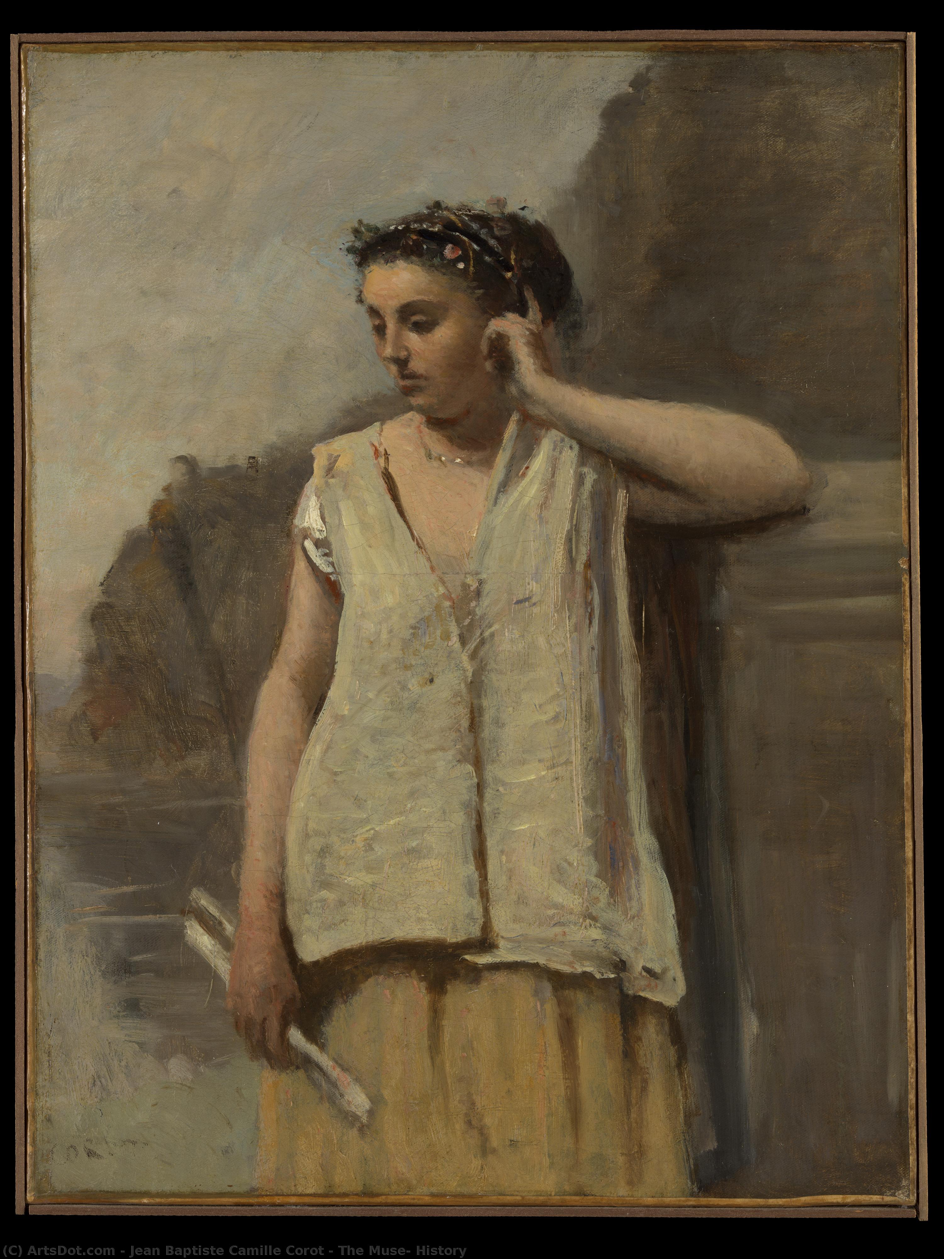 The Muse: History — Jean-baptiste-camille Corot