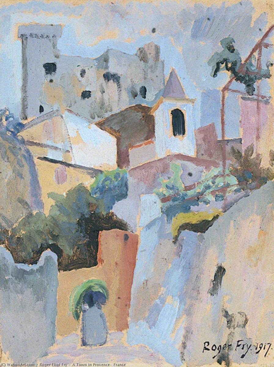 A Town In Provence, France — Roger Eliot Fry