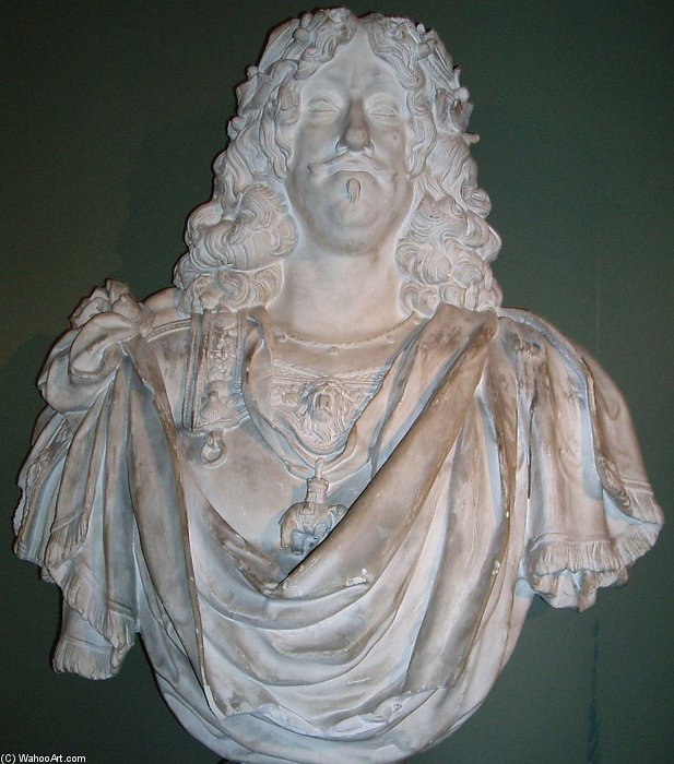 Bust Of King Frederick Iii Of Denmark — François Dieussart