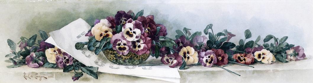 Pansy Waltz — Paul De Longpré
