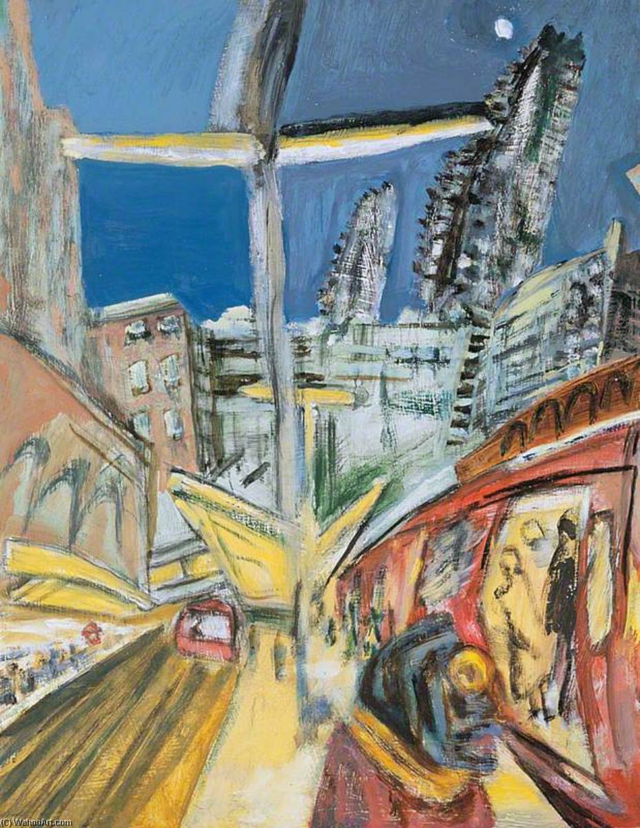 At Barbican Station, London — Timothy Hyman