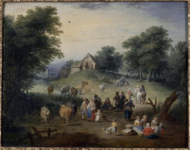 Scene Champetre — Theobald Michau