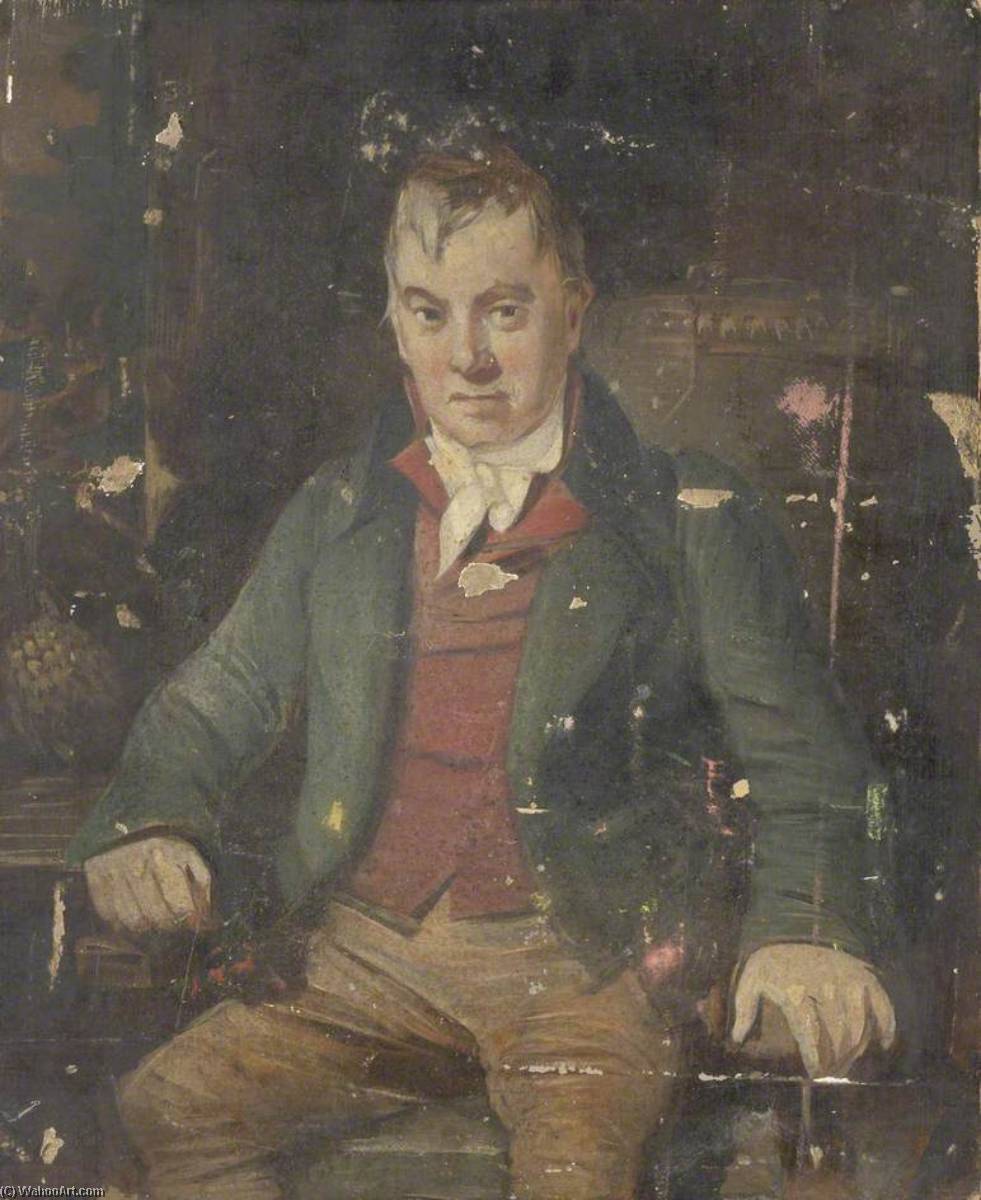 Sketch For A Portrait Of Mr Pennyfeather — George Sheffield Senior