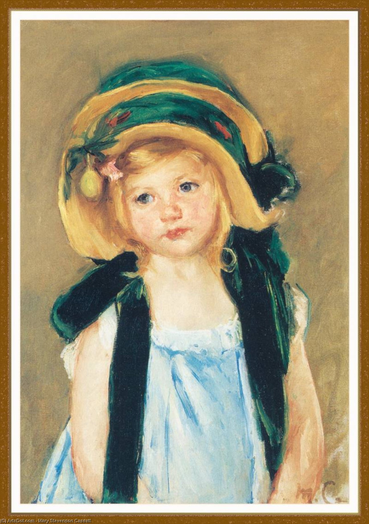 Sarahavecungrandchapeauetunepruneenpendentif-we — Mary Stevenson Cassatt