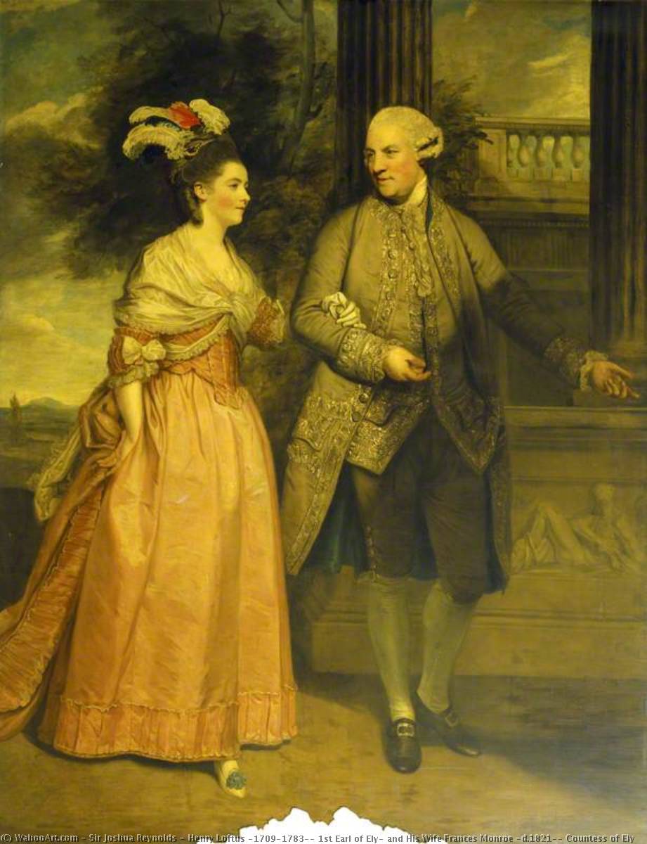 Henry Loftus (1709–1783), 1.er Conde De Ely, Y Su Esposa Frances Monroe (f. 1821), Condesa De Ely — Sir Joshua Reynolds