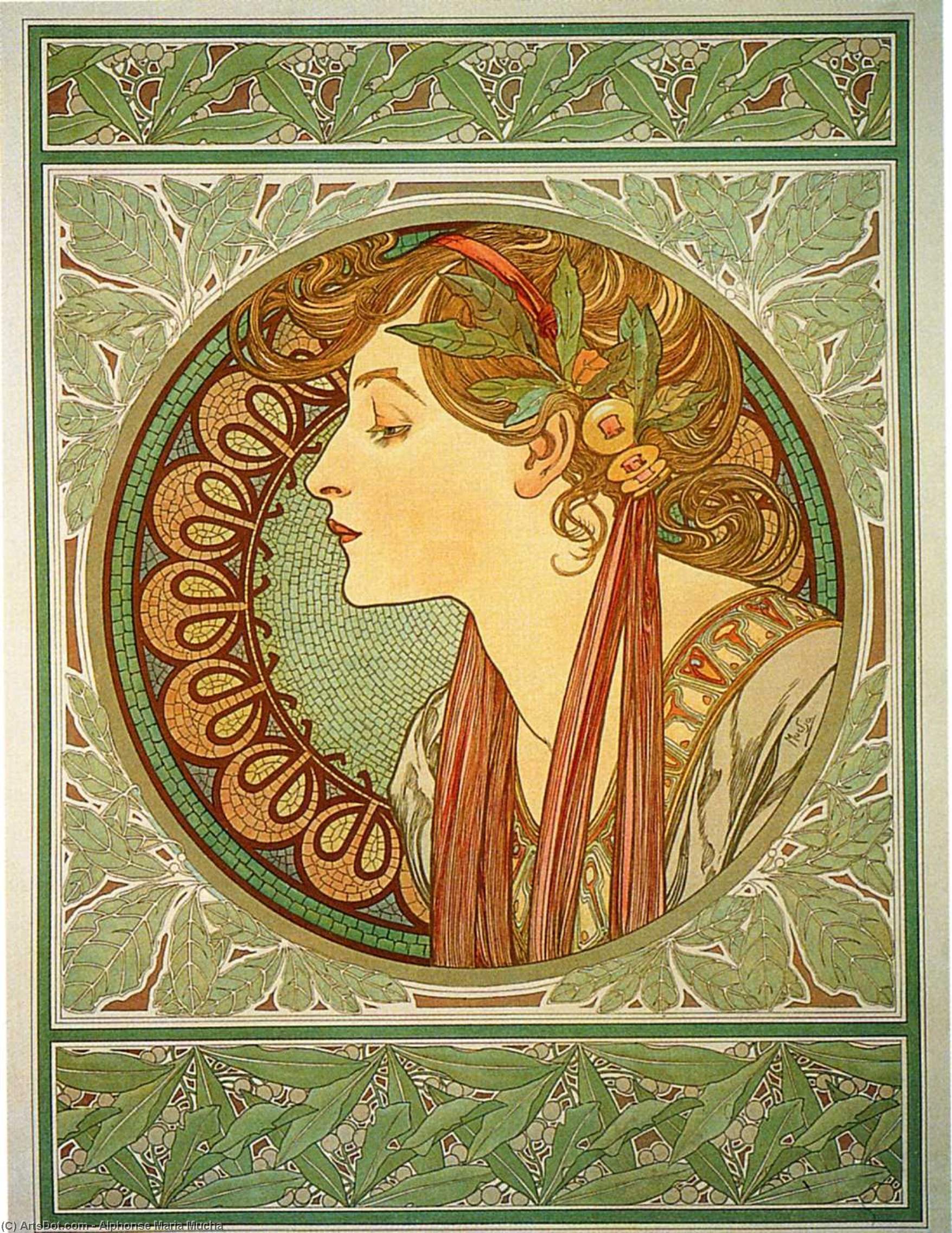 Laurel — Алфонс Муха