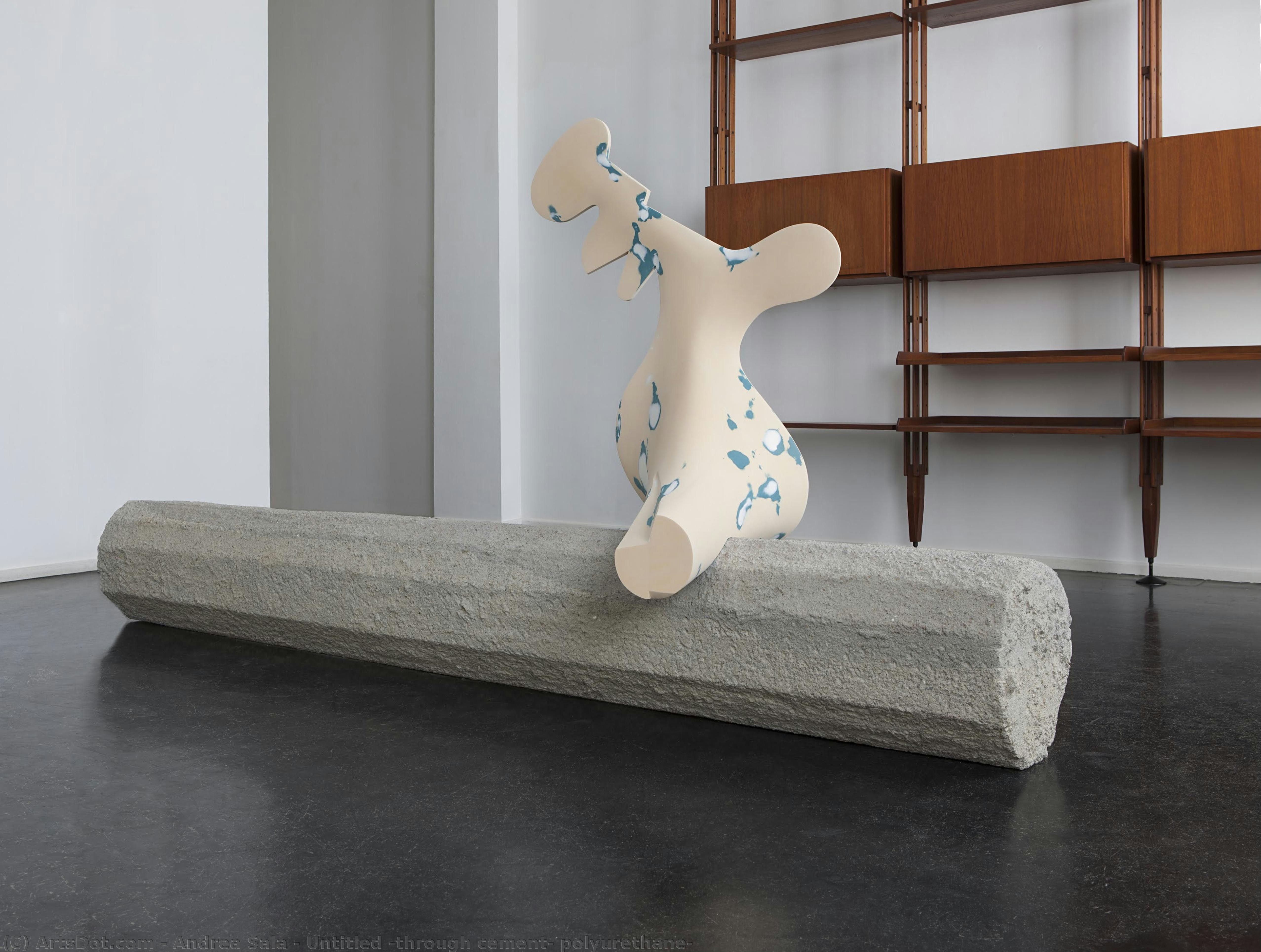 Untitled (through Cement, Polyurethane) — Andrea Sala