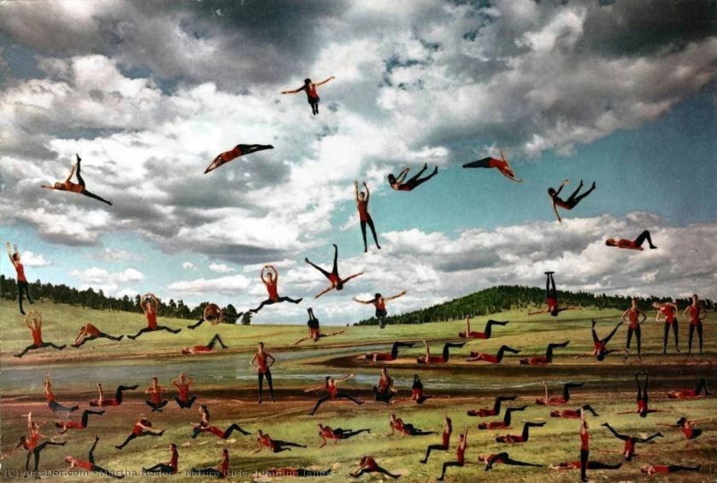 Nature Girls (jumping Janes) — Martha Rosler