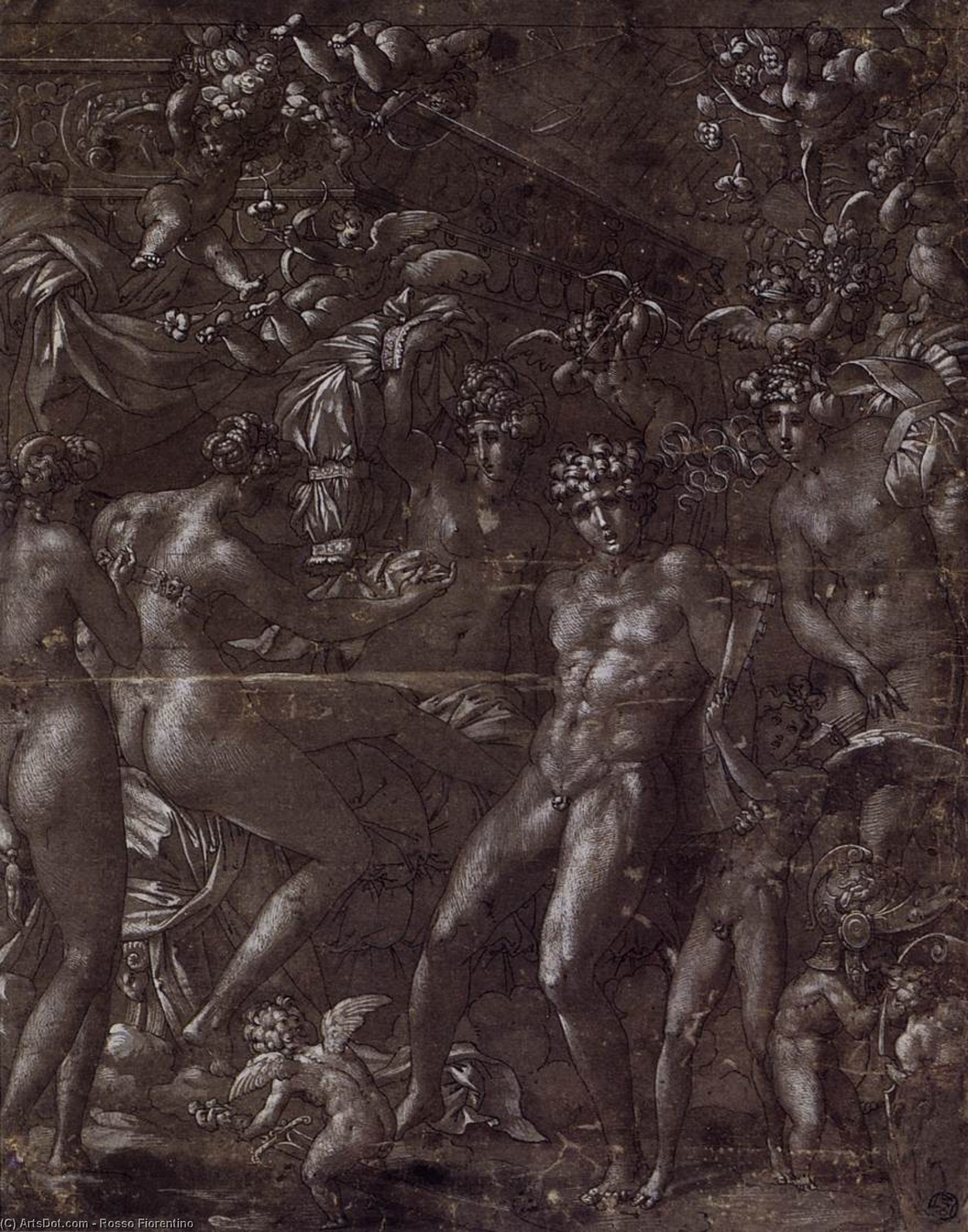 Mars And Venus — Rosso Fiorentino